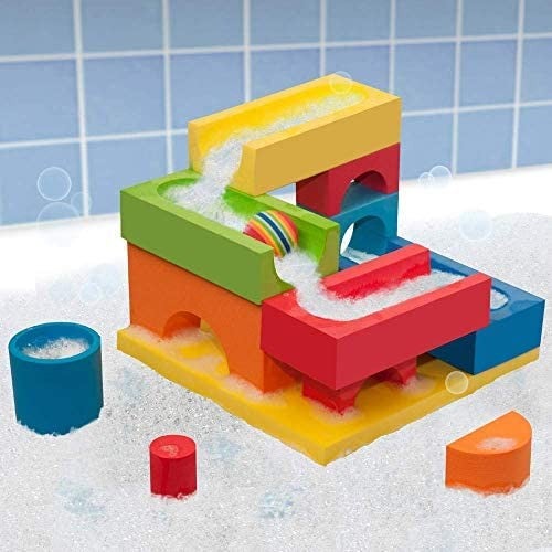 Bath Blocks Ball Run & Waterfall