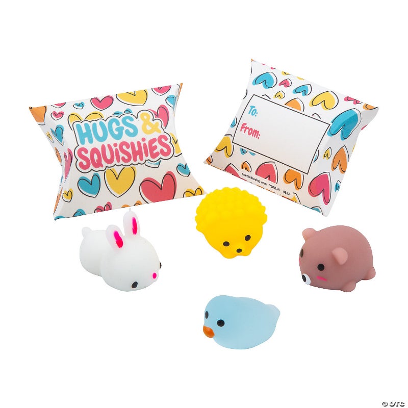 Animal Mochi Valentines Card