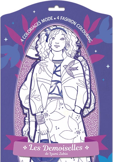 Les Demoiselles Coloring Paper Dolls