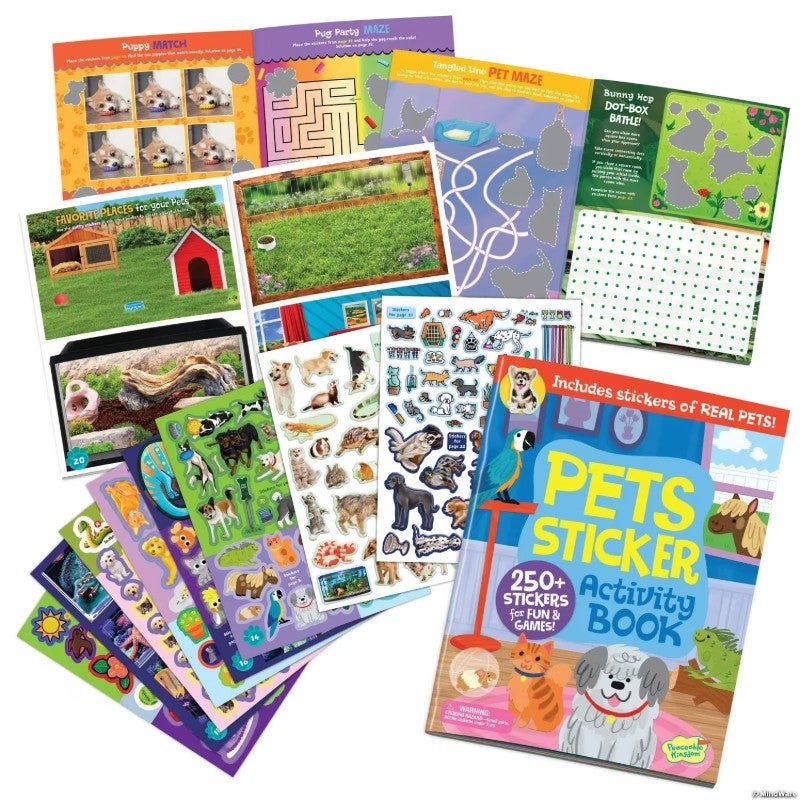 Pet Sticker Activity Book