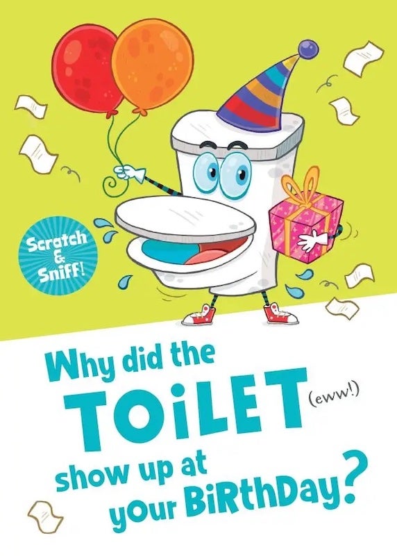 Scratch & Sniff Birthday Card