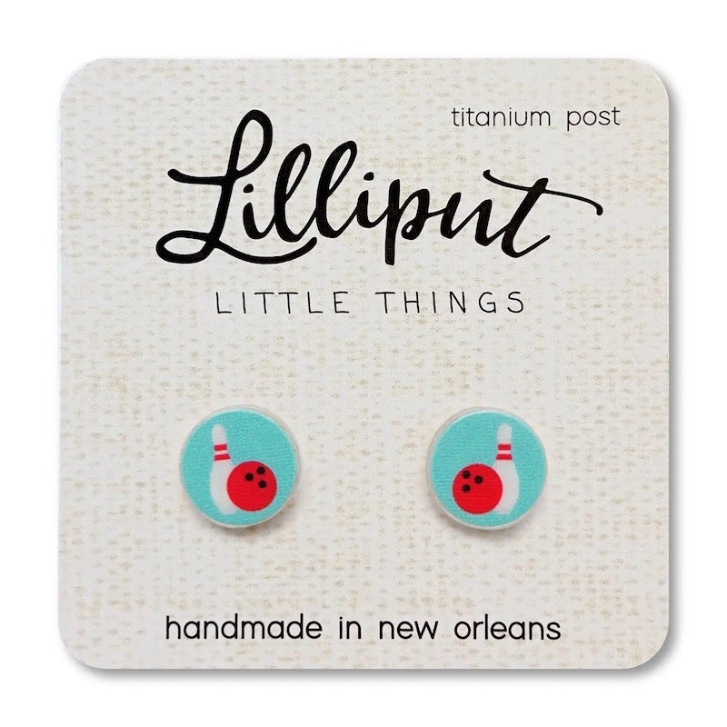Bowling Earrings