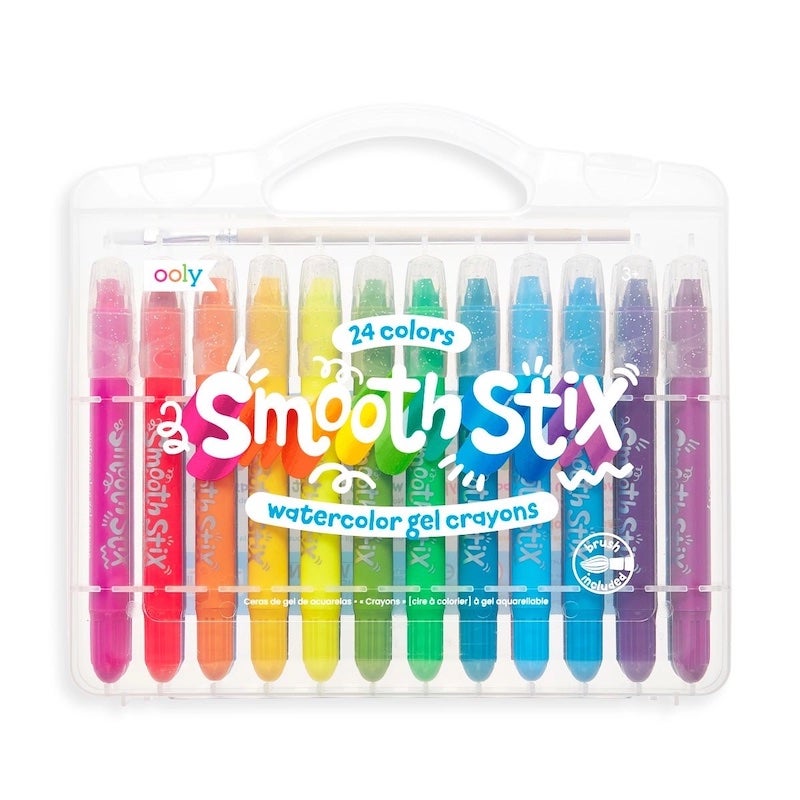Smooth Stix Watercolor Gel Crayons (24 crayons)