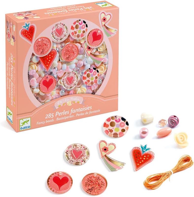 Hearts Beads & Jewelry Kit