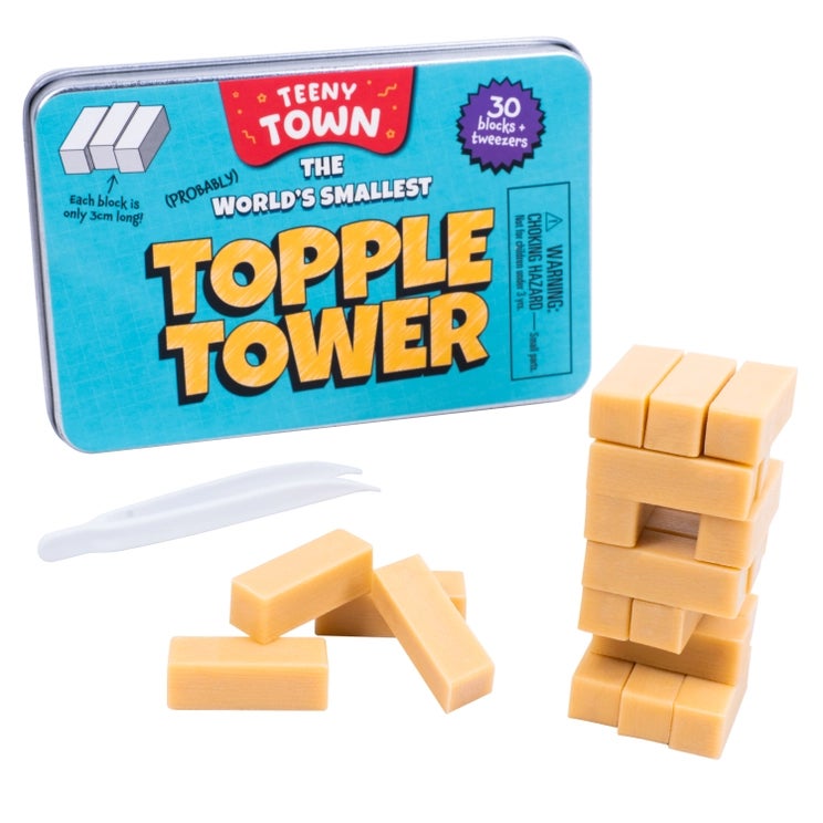 Teeny Town Topple Tower