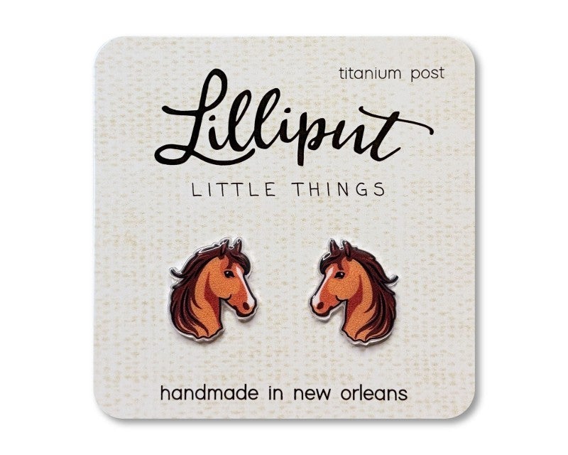 Horse Earrings
