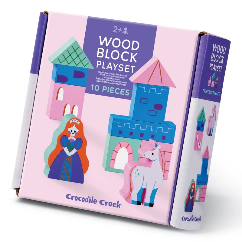 Mini Wood Blocks Princess