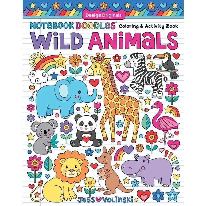 Wild Animal Coloring Book