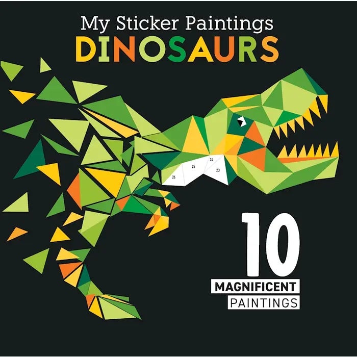 My Sticker Paintings Dinosaur
