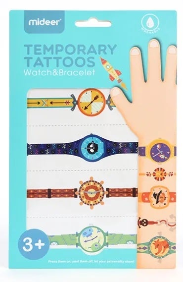 Watch & Bracelet Temporary Tattoo