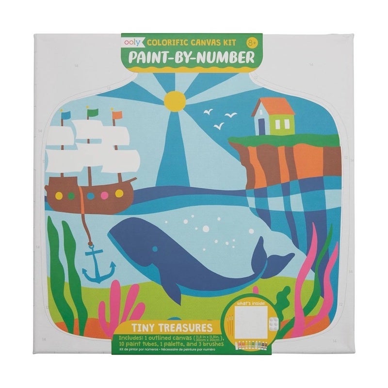 Paint By Numbers Canvas Kit: Tiny Treasurers