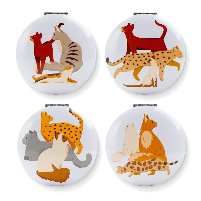 Cat Compact Mirror