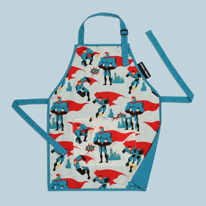 Kid's Apron: Superhero (small)