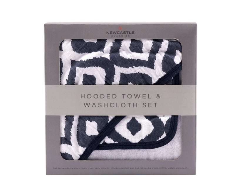 Hooded Towel and Washcloth Set