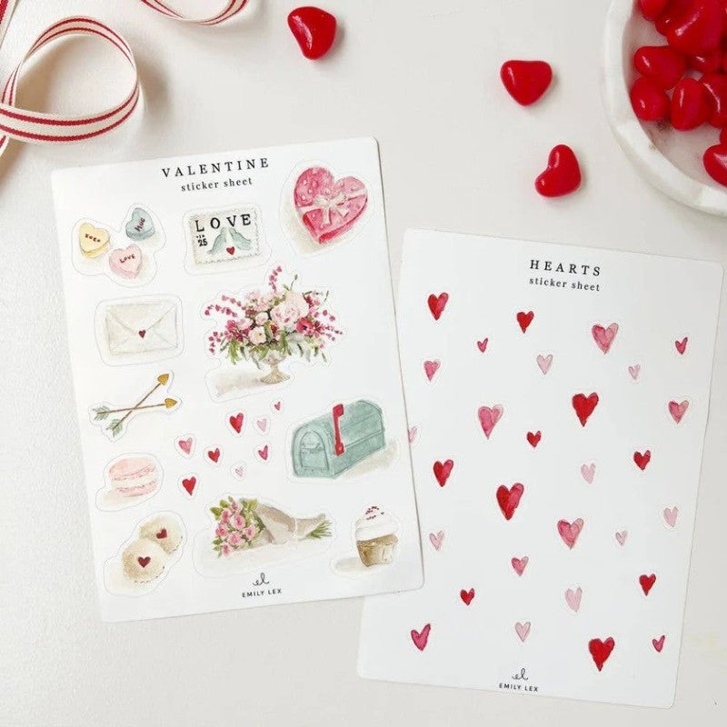 Valentine Sticker Sheet