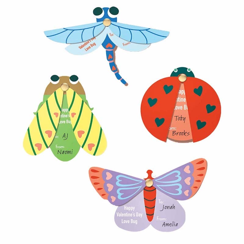 Sweet Bugs Valentine Card Kit