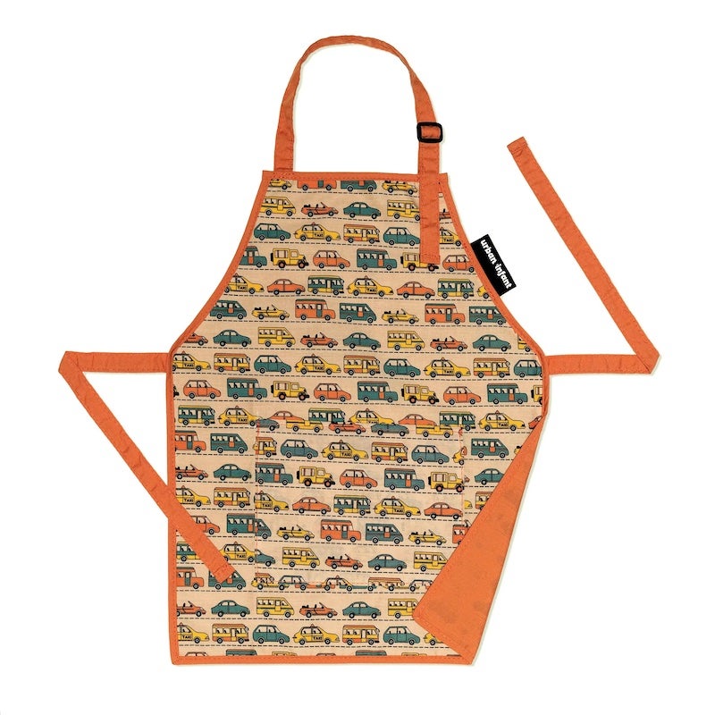 Kid's Apron: Vehicles (medium)
