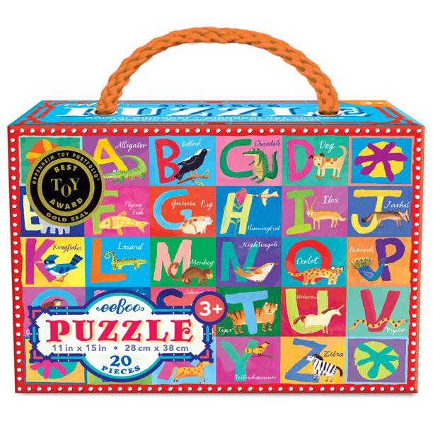 Animal Alphabet 20 Piece Puzzle
