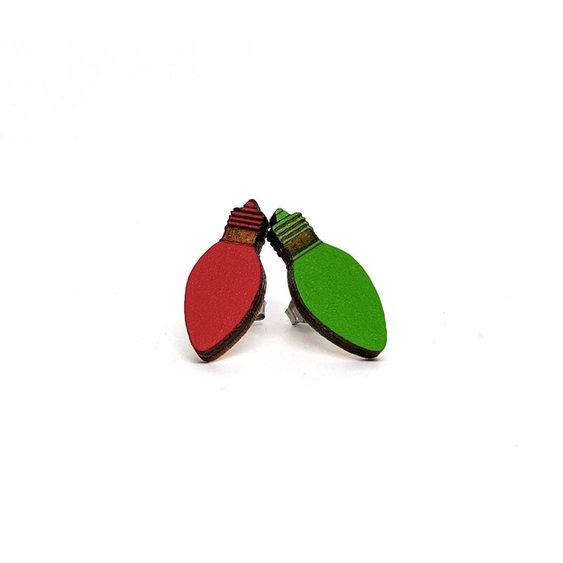 Christmas Bulb Earrings