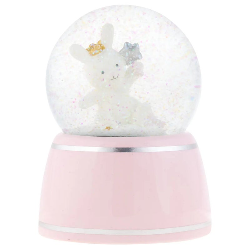 Bunny Snow Globe & Light