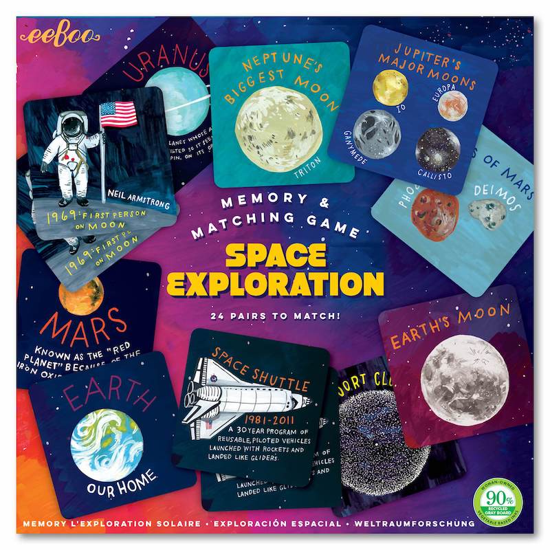 Space Exploration Memory & Matching Game