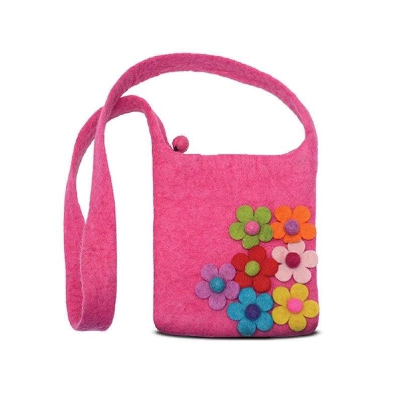 Flower Felt Bag