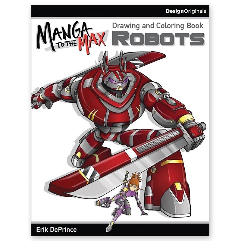 Magna Robot Coloring Book