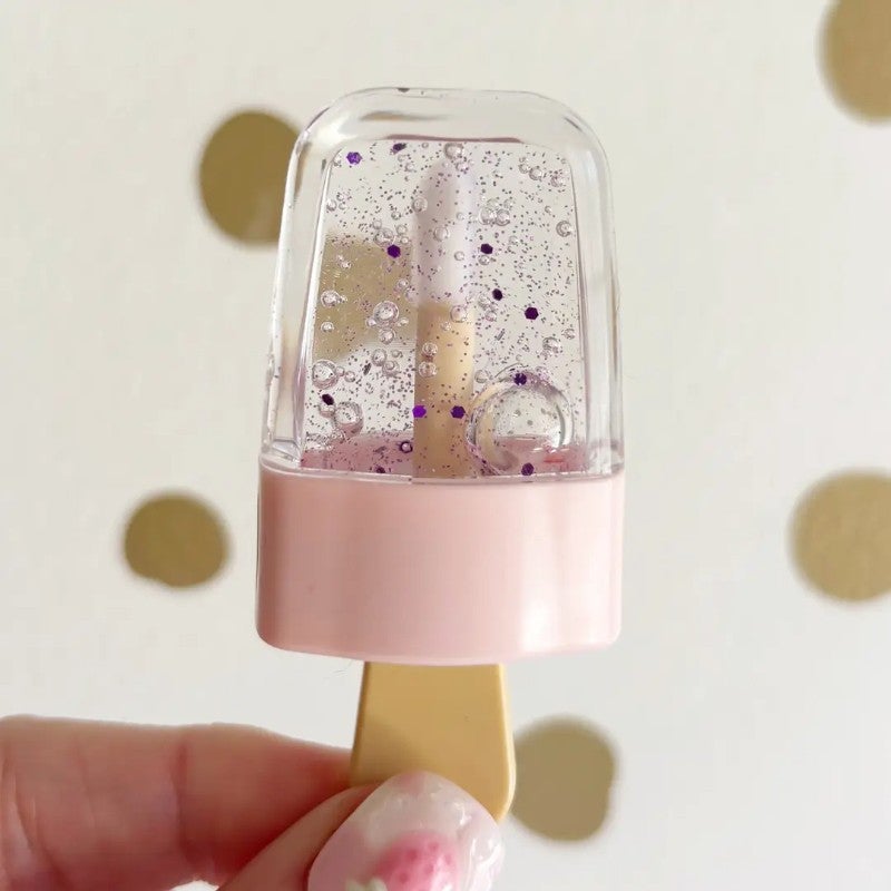 Purple Sparkle Lip Gloss