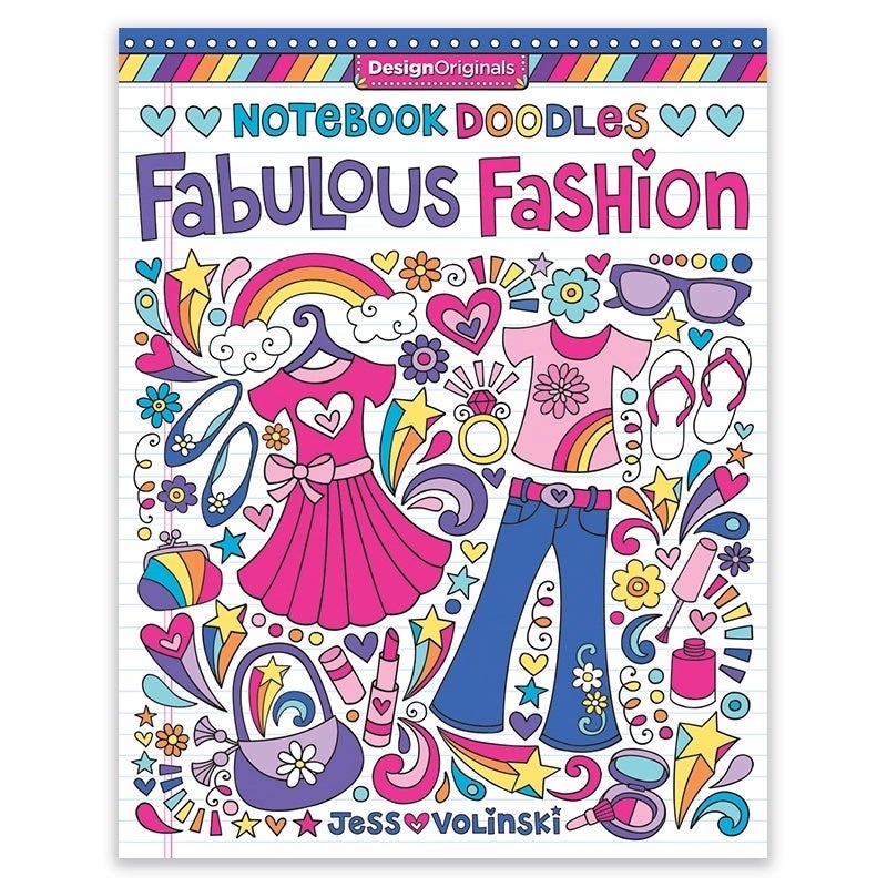 Fabulous Fashion Coloring Book