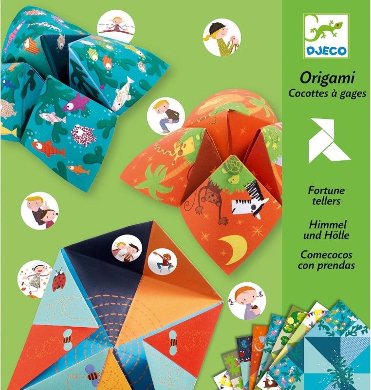 Origami Animal Fortune Tellers