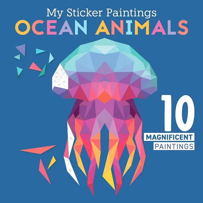 My Sticker Paintings Ocean Animals