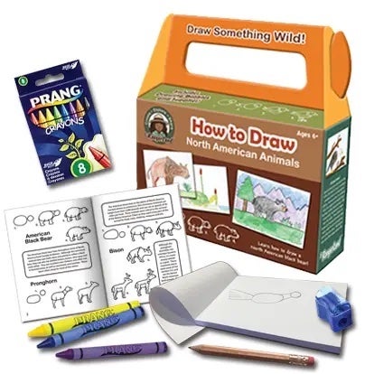 How to Draw North American Animals Kit