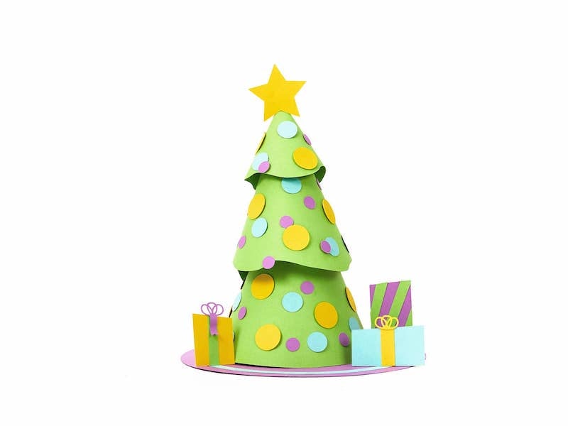 Christmas Tree Paper Craft Kit: Classic