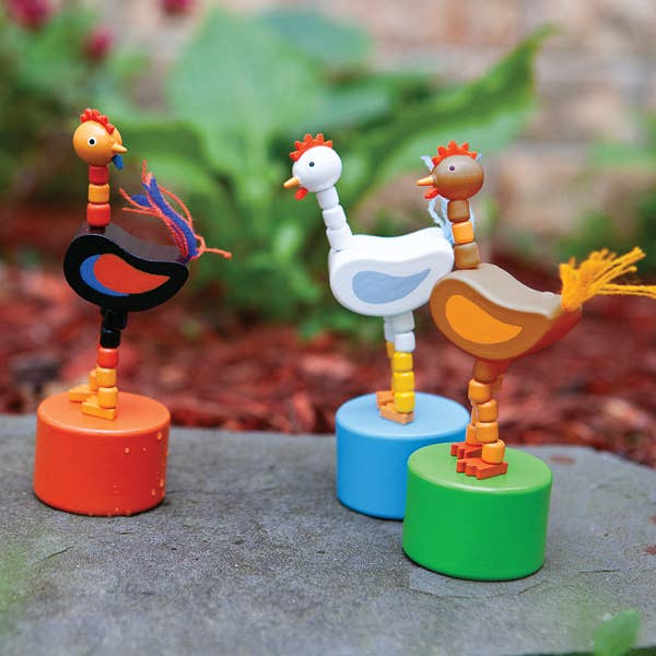 Chicken Push Puppet