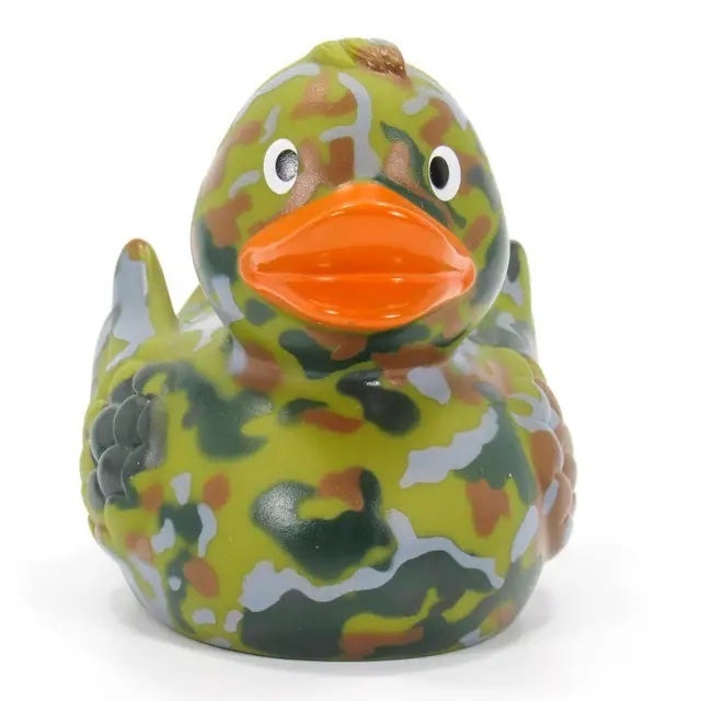 Camouflage Rubber Duck