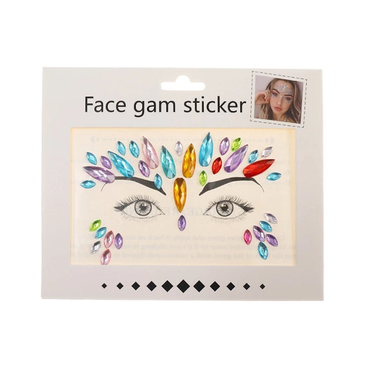 Face Gem Sticker