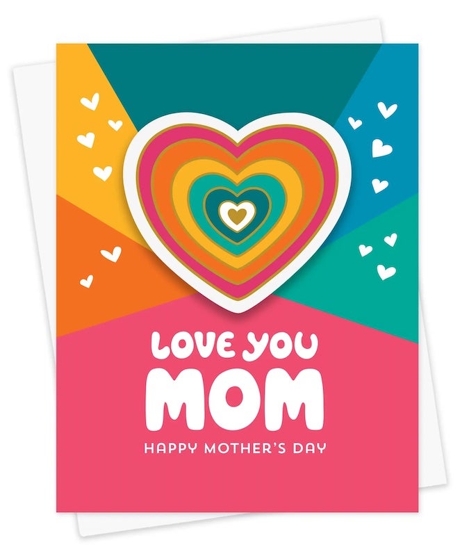 Radiant Sticker Mother's Day Card