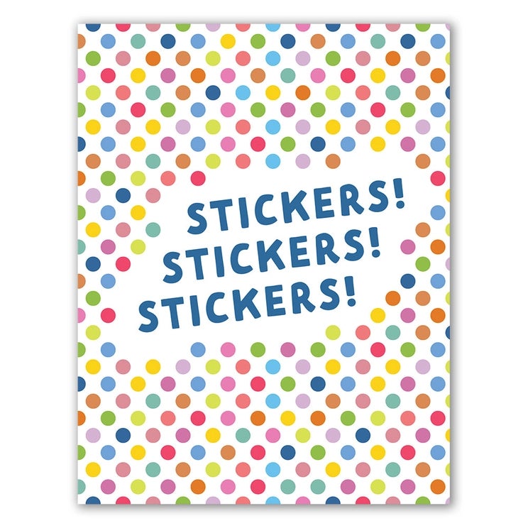 Polka Dot Sticker Book