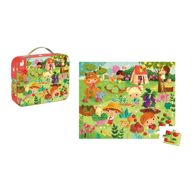 Garden Suitcase Puzzle