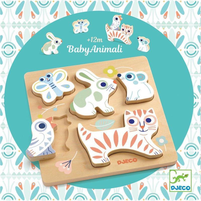 Baby Animal Wooden Puzzle