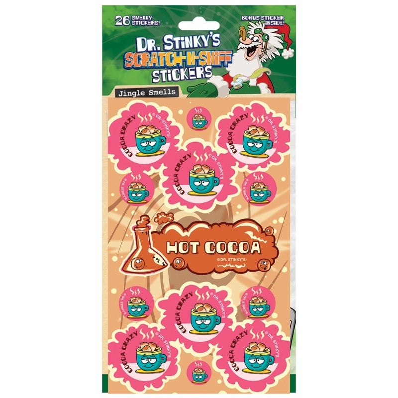 Hot Cocoa Scratch & Sniff Stickers